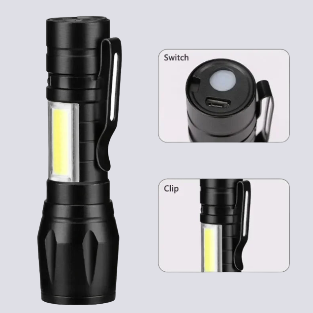 Lampe torche rechargeable - Heinast