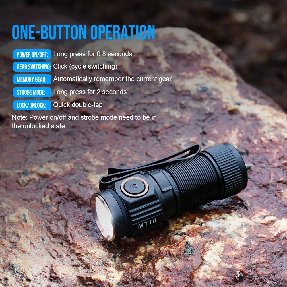 Lampe EDC TrustFire MT10