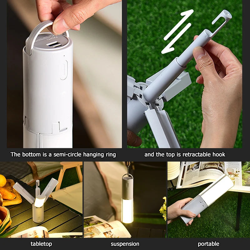 Lanterne portable rechargeable LED
