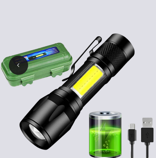 Lampe torche rechargeable - Heinast